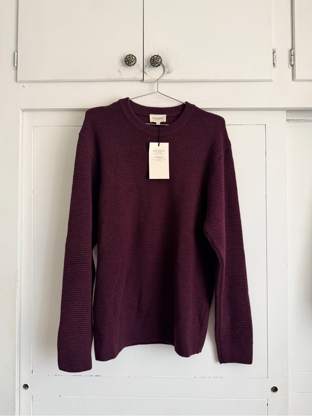 Octobre Editions Chuck Sweater - Burgundy